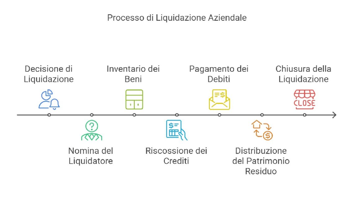 La responsabilità personale in caso di liquidazione societaria: cenno breve alle norme generali